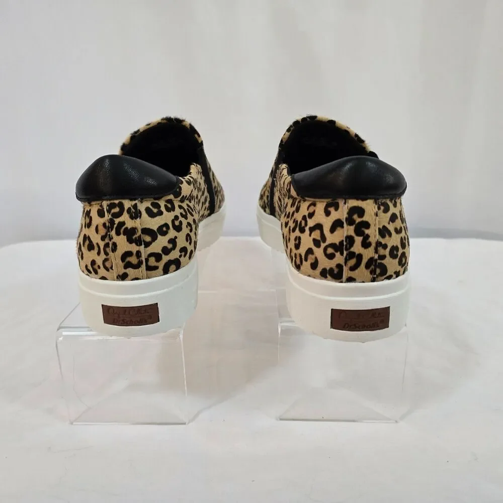 Dr. Scholls Espadrilles Leta Shoes Women's 11 M Tan Black Leopard Slip On NIB